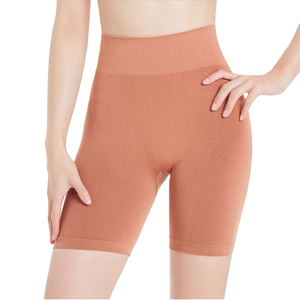 Ensemble de yoga sans couture taille haute uni en polyester 100 % écologique pour femme, shorty extensible, séchage rapide, respirant, pour fitness et entraînement - Product Image 1