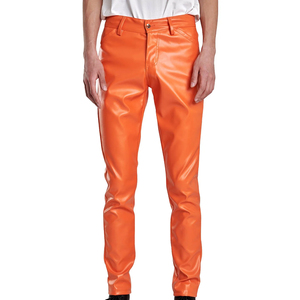 กางเกงหนังผู้ชายขายดี ผลิตจากโรงงาน เอวสูง น้ำหนักเบา ขายส่ง คุณภาพสูง ระบายอากาศได้ดี กันน้ำ - Product Image 1