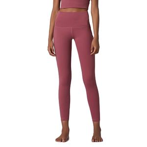 Women's High Quality Spandex <b>Polyester</b> Knitted Casual Breathable Gym <b>Leggings</b> Quick Dry Eco-Friendly Exercise Yoga Pants - Product Image 1