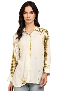 Camisa de Mujer con Cuello Camisero de Alta Calidad, Estilo Casual Elegante, Ropa para Viajes y Actividades al Aire Libre, al Mejor Precio por Proveedor - Product Image 3