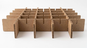 Custom Removable Corrugated Cardboard Partition Embossing UV Coating High Quality Recycled Carton Separator for Packaging - Product Image 3