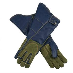 Fireproof Heat Resistance Welding Leather Gloves Heavy Duty Cowhide Split Long Sleeve Safety Protection Gloves USA - Product Image 4