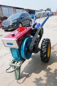 Mini-tracteur agricole 15 CV à moteur diesel, cultivateur rotatif pour la préparation des sols humides et secs, machine agricole professionnelle - Product Image 6