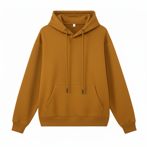 Sudadera con Capucha Personalizada al por Mayor, Unisex, de Felpa Gruesa, 400 GSM, Mezcla de Poliéster y Algodón, Lisa, para Invierno - Product Image 4