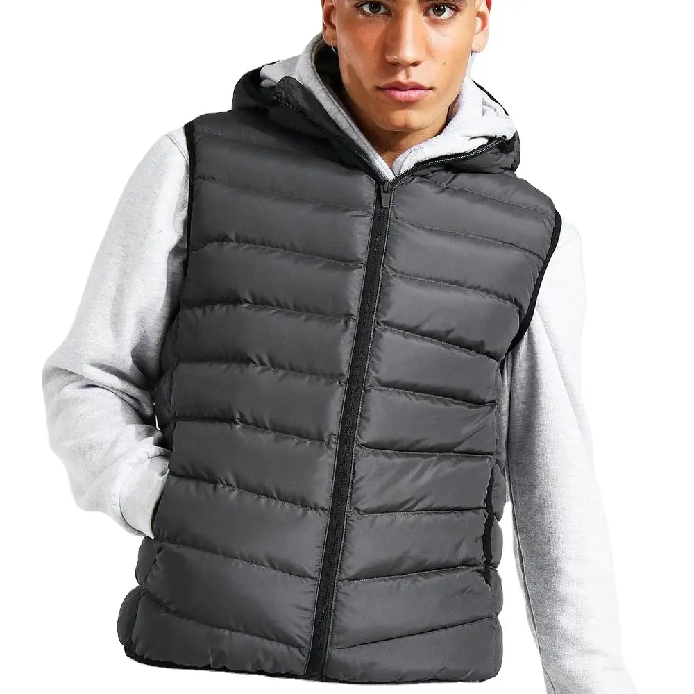 Chaqueta bomber de manga sin mangas para hombre, abrigos negros cómodos para hombre, chaquetas ligeras