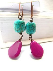 Minimalist Resin <b>Stud</b> <b>Earrings</b> Pressed Flower Resin <b>Earrings</b> Gold Leaf Resin <b>Earrings</b> for Women Lightweight Artistic Resin Earri - Product Image 2