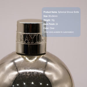 Botellas esféricas doradas de PET de alta calidad para gel de ducha, 300ml/500ml, fabricante, venta al por mayor, OEM, ODM, marca privada - Product Image 4