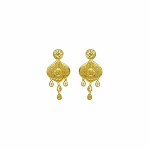 ชุดเครื่องประดับทองชุบไมครอน 14K 18K 24K ดีไซน์แบบดั้งเดิมของตุรกี ขายส่ง สไตล์ดูไบ แฟชั่นจิวเวลรี่ โอโร จอยเอเรีย - Product Image 6