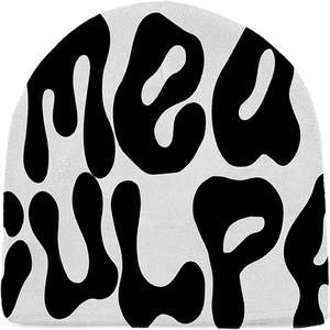 Bonnets personnalisés avec logo imprimé en relief, ajustement élastique, unisexe, 5 panneaux, en coton molletonné - Product Image 5