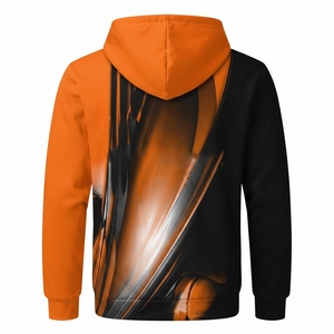 Sudadera con capucha de sublimación con estampado digital de moda, OEM, ODM, logotipo personalizado - Product Image 3