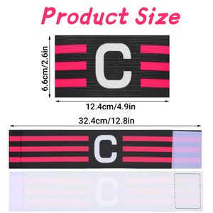 Brassards de capitaine de football personnalisés imprimés en gros, brassards absorbants pour le sport - Product Image 6