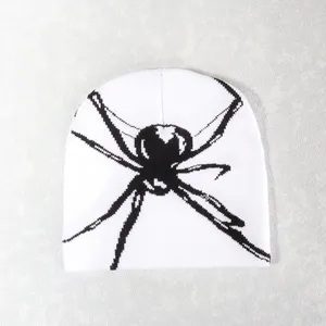 Gorro Unisex con Diseño de Personajes, Estilo Urbano, Cálido para Invierno, Talla Adulto, Hecho a Mano, 100% Algodón Jacquard, para Exteriores - Product Image 2