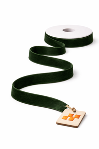 Neelkamal Industries 12mm Double Face 100% Polyester <b>Black</b> <b>Velvet</b> <b>Ribbon</b> Shrink-Resistant Decorative Trim for Garment Packaging - Product Image 5