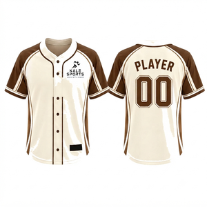 Camiseta de Béisbol de Verano al por Mayor, Sublimada, de Malla Transpirable, Antibacteriana, con Logotipo Personalizado, Tallas Grandes - Product Image 6