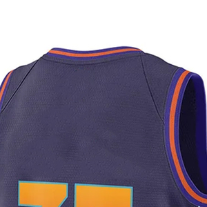 Nueva Camiseta de Baloncesto de Talla Grande para Verano 2026, Diseño con Líneas Definidas en los Hombros e Impresión Detallada para Hombres en el Gimnasio - Product Image 6