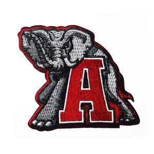 Écussons brodés personnalisés thermocollants à boucle et crochets, badges logo pour vêtements, chapeaux, sacs, 3D en relief, presse à chaud, vente en gros, usine OEM - Product Image 4