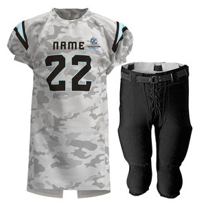DREAMCATCHER ENTERPRISES Uniforme de Fútbol Americano para Hombre Adulto, Transpirable, 100% Poliéster, Tela Ligera, Logotipo Personalizado, Color Personalizado - Product Image 1