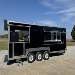 Custom Size Large Fast Food <b>Concession</b> Carts Tacos <b>Trailer</b> Mobile Kitchen Restaurant Food Van Food Truck With Fully Equipped - Product Image 2