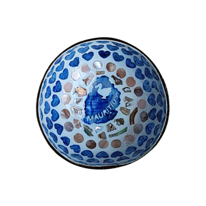 Bols en noix de coco bio personnalisables Imperial Spirit Orient, motifs floraux peints à la main, export en gros, prix compétitif - Product Image 3