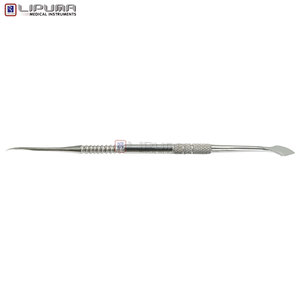 GRAZIL Hylin Zahle Spatule dentaire pour ciment Beal Lecron Zahle, double extrémité, pour mélange et sculpture de cire, en acier inoxydable, pour laboratoire - Product Image 2