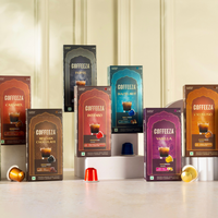 Kapsul Kopi Rasa Hazelnut Coffeeza 100% Arabika, Aroma Hazelnut Panggang yang Kaya, Grosir & Partai Besar, HORECA & Eceran