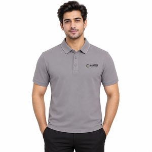 Camisas de Golf Bordadas Personalizadas para Hombre, de Poliéster Puro, Casuales, para Uso Diario, Transpirables, de Secado Rápido, con Cuello de Solapa Suave, Venta al Por Mayor - Product Image 2