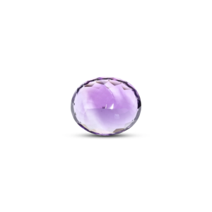 Loose 25.5 Carat Natural Amethyst Oval Cut Gemstone for Fine Jewelry - Product Image 2
