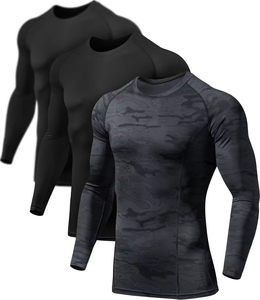 Materiales de la mejor calidad, camiseta de manga larga para hombre y mujer, de secado rápido, para gimnasio, hecha en Pakistán. - Product Image 1