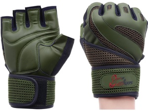 Guantes Deportivos Ajustables de Medio Dedo para Gimnasio, Ciclismo, Levantamiento de Pesas, Antideslizantes - Product Image 2