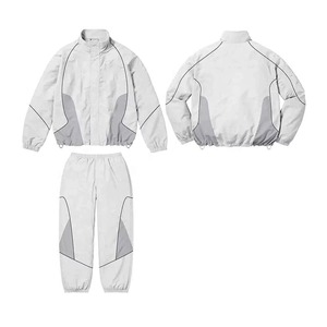 Chaqueta Cortavientos Personalizada con Logotipo, Impermeable, Ligera, de Poliéster y Nailon para Hombre, Traje Deportivo Cortavientos de Nailon para Exteriores - Product Image 1