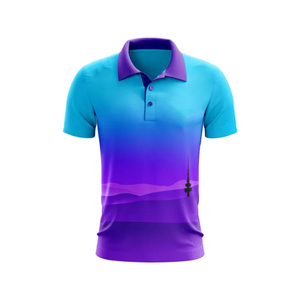 Camiseta Polo Informal de Corte Regular con Cuello para Hombre y Niño, Camisetas Polo de Manga Corta Ligeras con Estampado de Punto para Hombre - Product Image 3