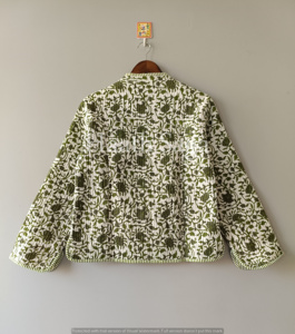 Cotton Handmade Reversible <b>Light</b> <b>Weight</b> Quilted Short <b>Jacket</b>,WomenWear New Style Coat - Product Image 5