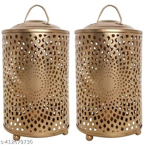 <b>Table</b> Top decorative <b>lanterns</b> Traditional Brass Diya with Hanging Oil <b>Lamp</b>. - Product Image 2