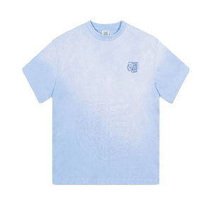 Créez Votre Propre Logo Imprimé sur des T-shirts pour Hommes Effet Délavé 100% Coton Respirant Écologique Séchage Rapide Vêtements Casual à la Mode - Product Image 1