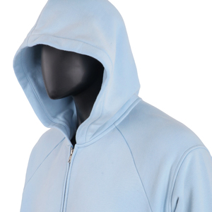 Sweat-shirts à fermeture éclair personnalisés pour hommes de haute qualité, en coton 100% doux et confortable, tissus unis, couleurs personnalisées, vêtements décontractés - Product Image 3