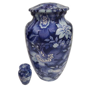 โกศใส่ศพของคนขี้เถ้าขี้เถ้าจากคนมีสีสันสวยงามตกแต่งแบบอเมริกัน - Product Image 2