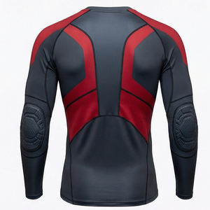 Camiseta de Compresión Titan Shield de Manga Larga para Hombre, para Gimnasio, Entrenamiento, Rendimiento Táctico, Transpirable, Ecológica, de Secado Rápido, MALUZA - Product Image 3