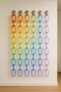 Cadenas de Resina Plegables Coloridas e Impermeables para Decoración de Bodas, Cumpleaños, Halloween, Navidad y Año Nuevo - Product Image 4