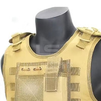 Chaleco Táctico de Nailon/Poliéster Impermeable de Alta Calidad y Tamaño Ajustable para Entrenamiento al Aire Libre