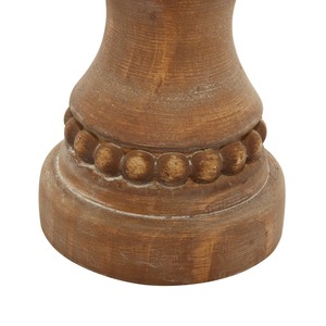 Natural Wooden <b>Tealight</b> Candle Holder Handmade Rustic Farmhouse Decorative Candle Stand for Living Room Dining At Best Prices - Product Image 6
