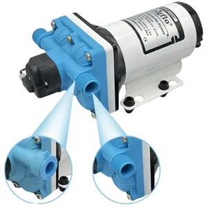 Singflo 12V 115V water pressure pump lower noise RV water pump marine pump with male thread