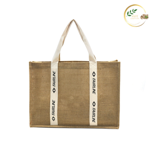 Bolsa de Almacenamiento de Yute con Asas Reforzadas para Facilitar el Transporte y una Larga Duración - Product Image 2