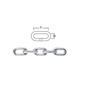 Chaîne de transmission en acier allié zingué coloré pour couvercle de trappe, structure soudée - Product Image 1