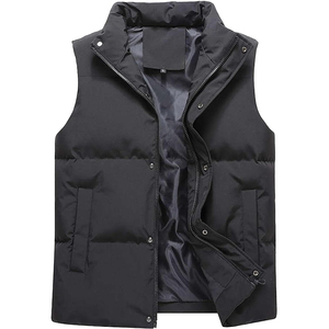 Nuevo Chaleco Acolchado para Hombre, Ropa de Invierno, Chaquetas sin Mangas Acolchadas, Ropa de Calle para Exteriores, Chalecos Acolchados de Moda - Product Image 2