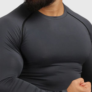 Nouvelle Arrivée Modèle 2026 Hauts de Compression à Manches Longues Personnalisables pour Hommes - Plusieurs Couleurs Haute Qualité Anti-Transpiration Toutes Saisons - Product Image 6