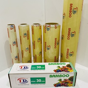 Superior Quality Best sale PVC Cling Film for Food Plastic Cling Film Food Wrap with <b>Cutter</b> Stretch Film Wrap Eco-friendly - Product Image 5