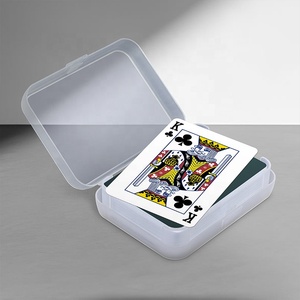 Custom 0.32mm Matte Finish <b>Plastic</b> Playing Cards in <b>Plastic</b> Box - Product Image 3