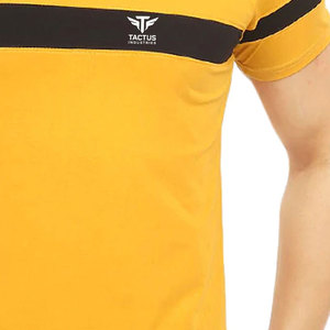 T-shirt personnalisé pour homme, 100% coton, tissu fin tricoté, coupe ample, tenue quotidienne, production pakistanaise - Product Image 5