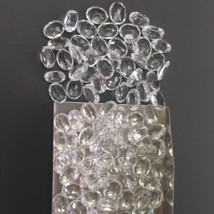 Natural White Topaz 8x6MM Oval Cut Best Quality Calibrated Loose Gemstone For Designer Jewelry Making - Product Image 5