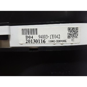แผงหน้าปัด Picanto (มาตรวัดความเร็ว/แผงหน้าปัด) มือสอง ของแท้ รหัส 940031Y042 - Product Image 4
